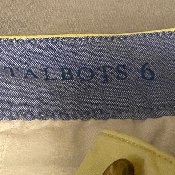 Yellow Talbots The Weekend Chico Summer Shorts - Picture 4 of 7